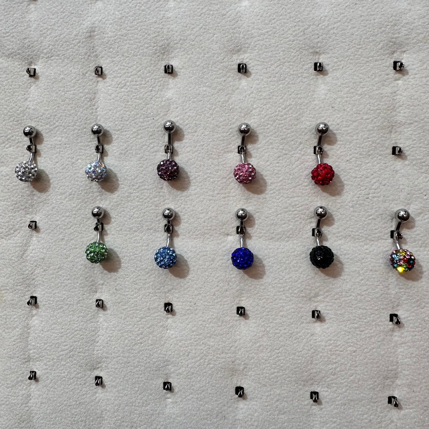 Piercing ombelico Strass