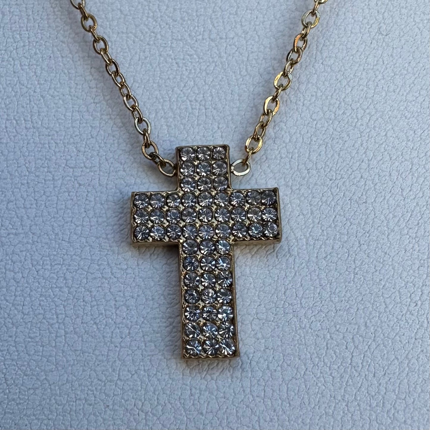 Collana Croce piatta