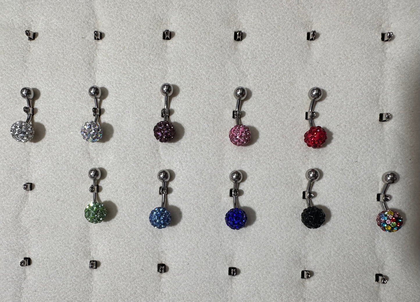 Piercing ombelico Strass
