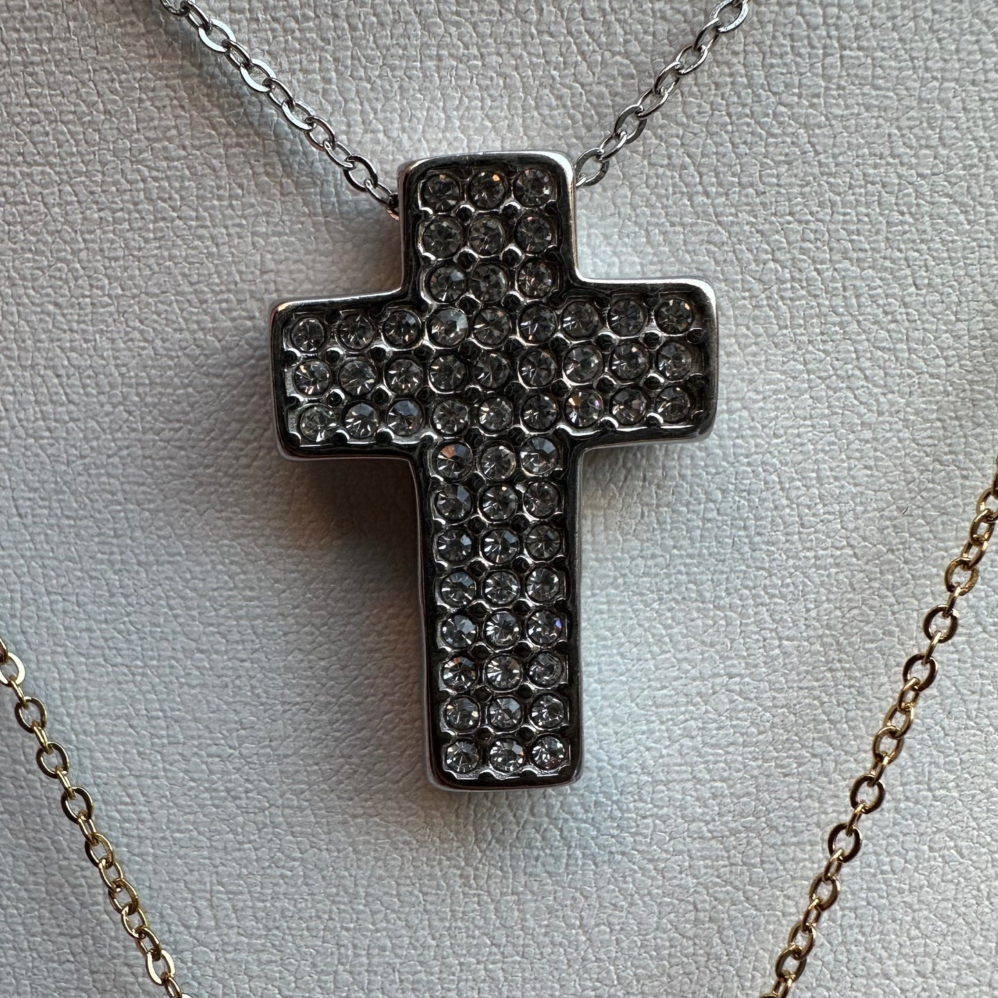 Collana Croce piatta