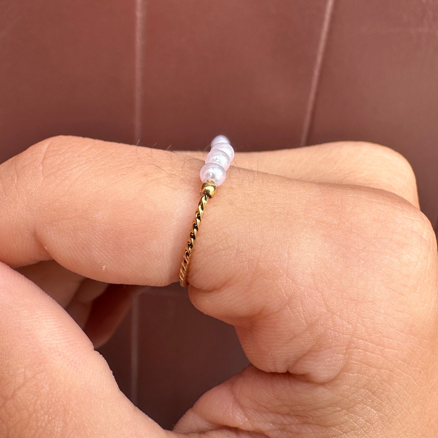Anello Little Pearl