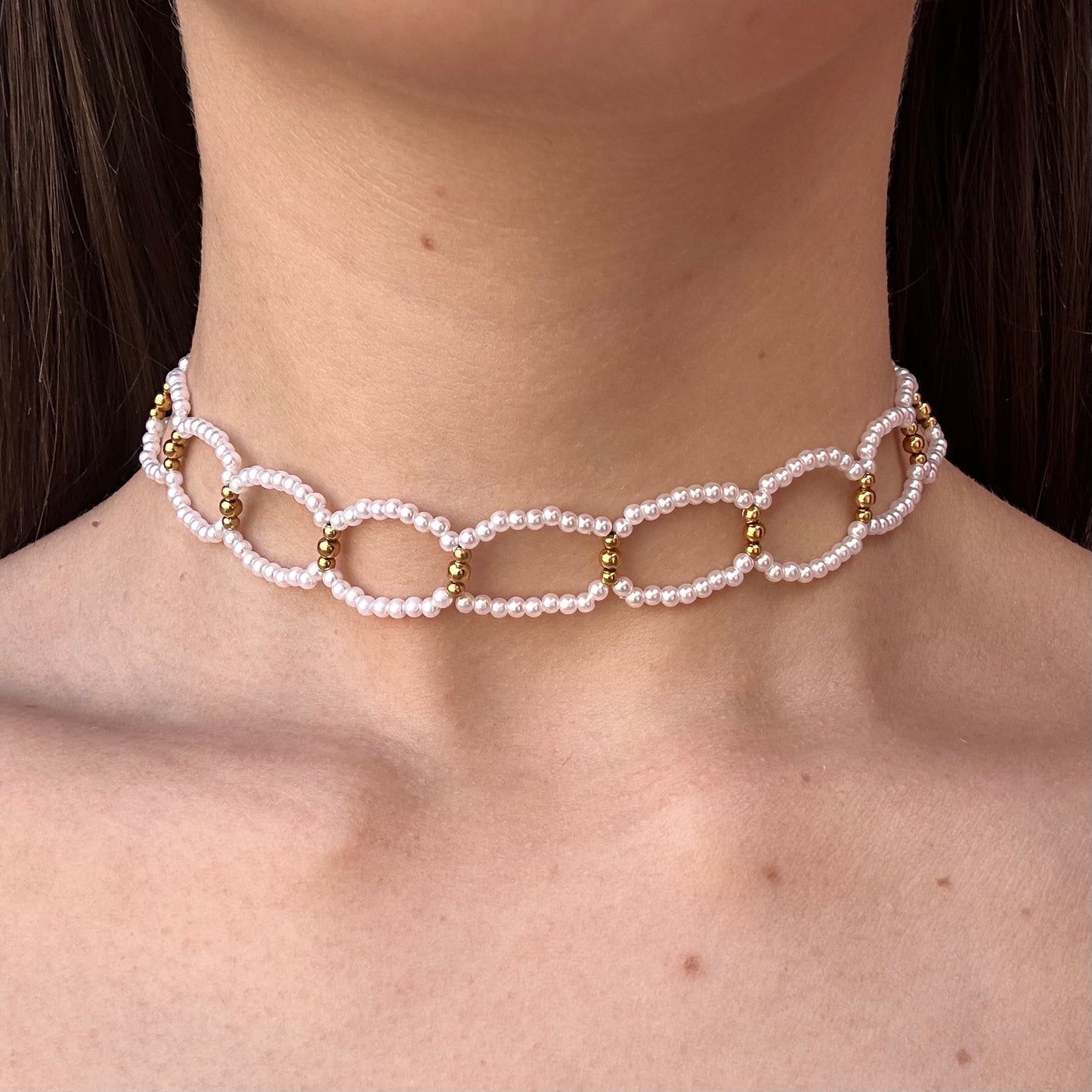 Choker Perline
