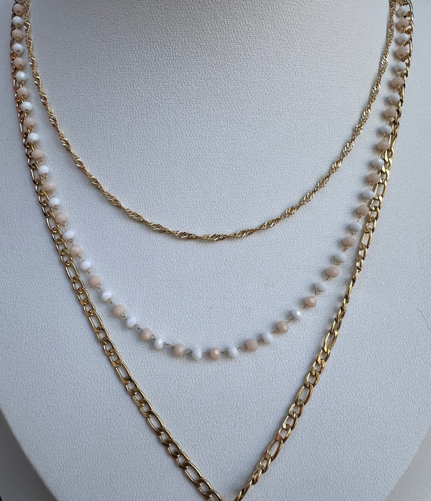 Collana croce Cristallina