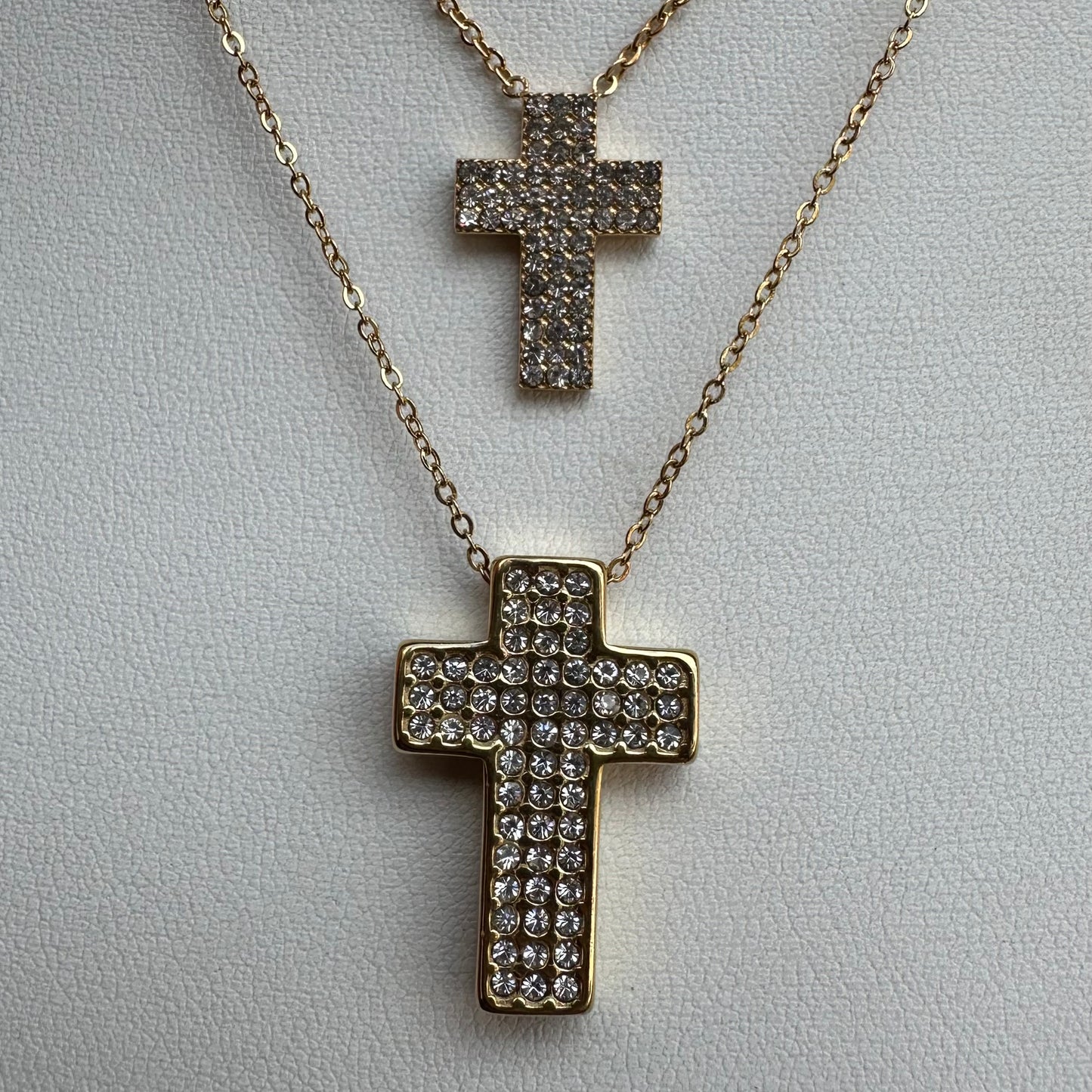 Collana Croce piatta