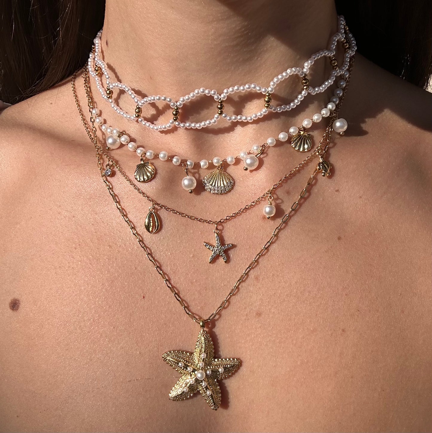 Choker Perline