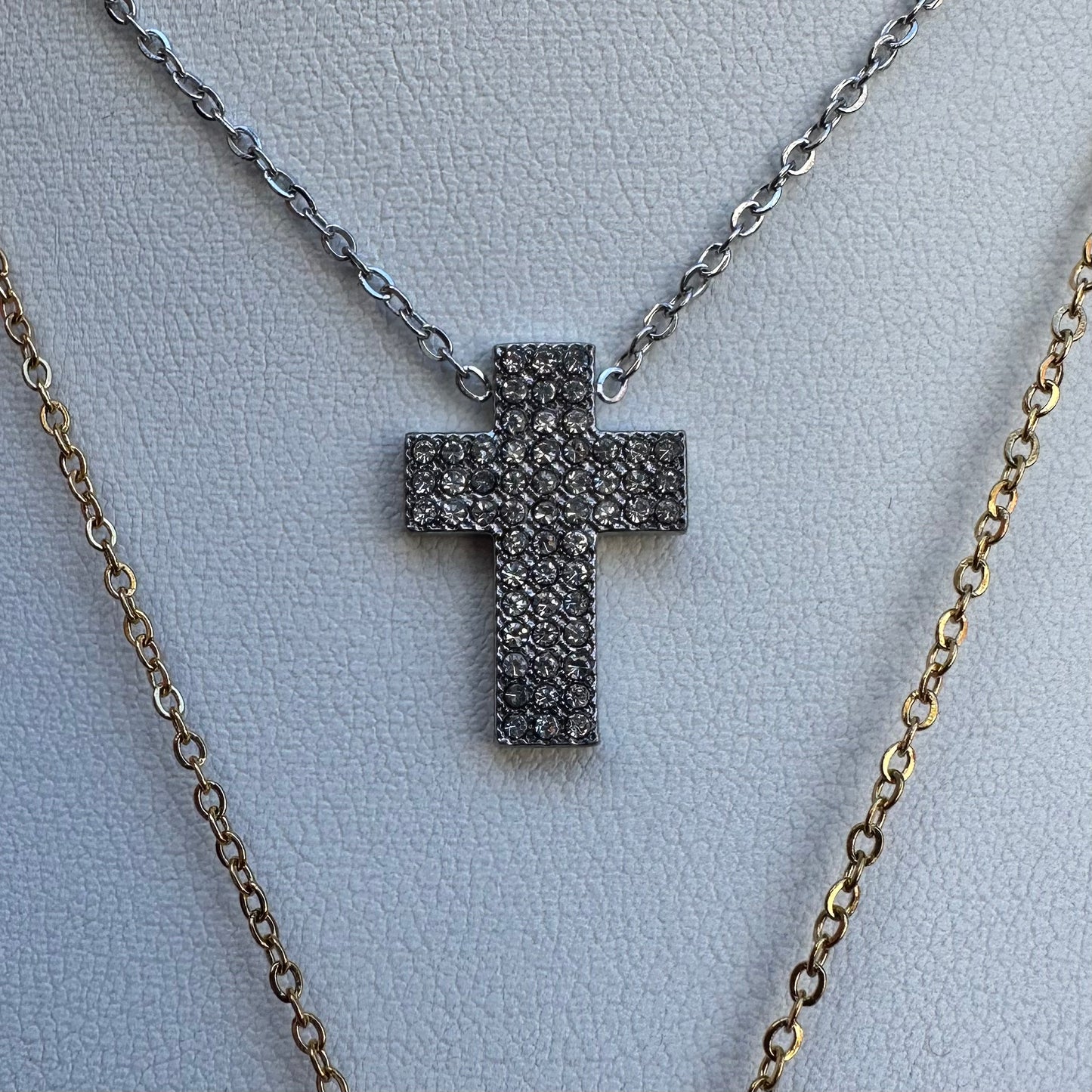 Collana Croce piatta