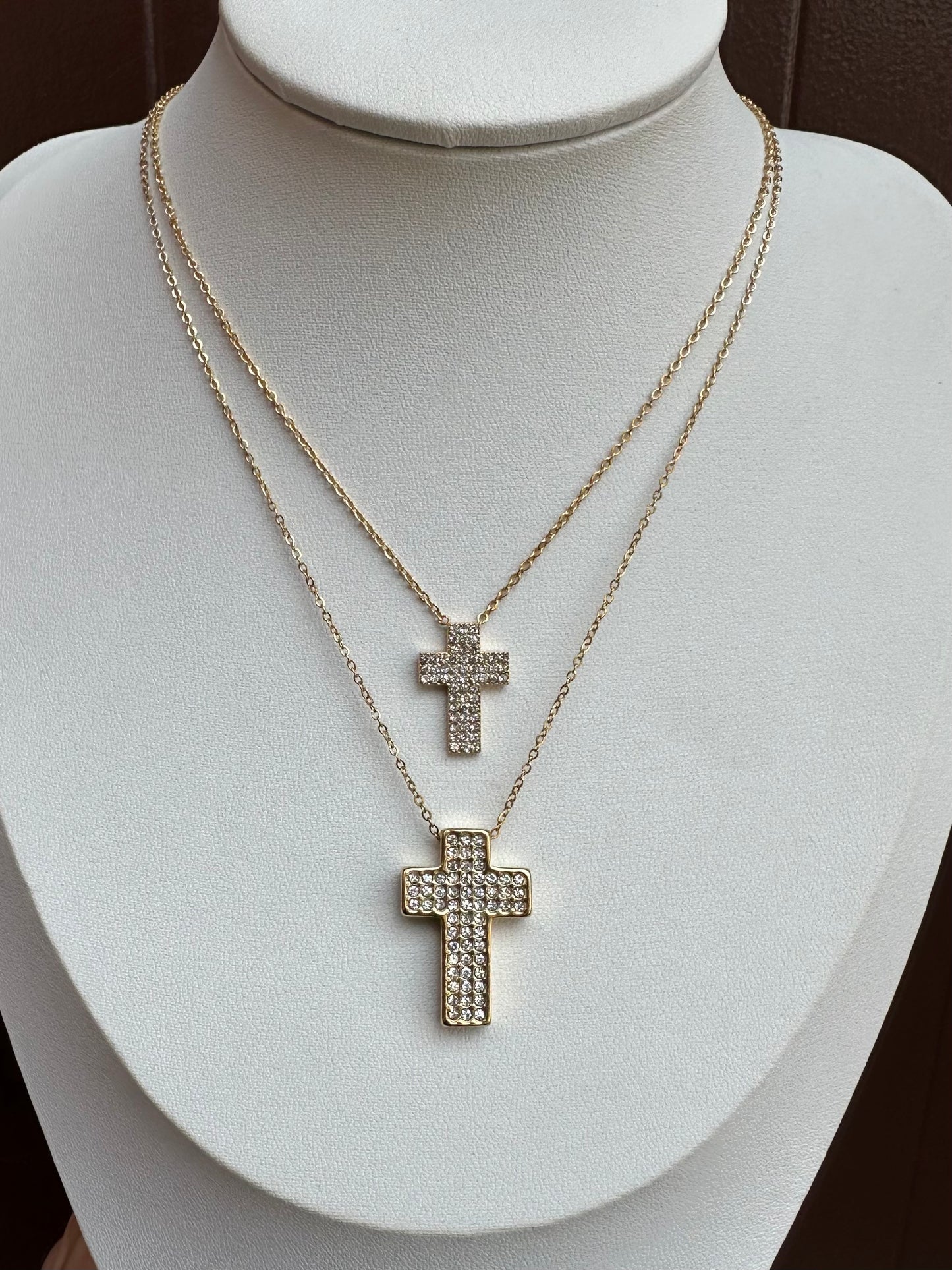 Collana Croce piatta