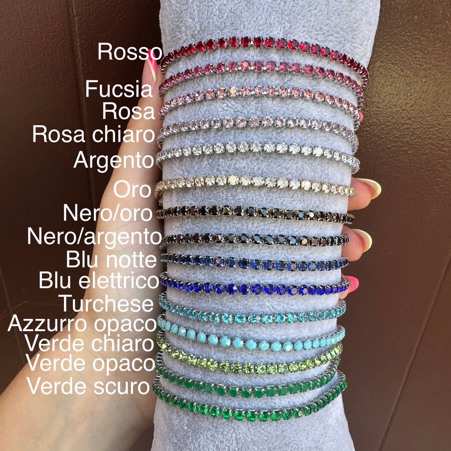 Bracciale mod. Tennis