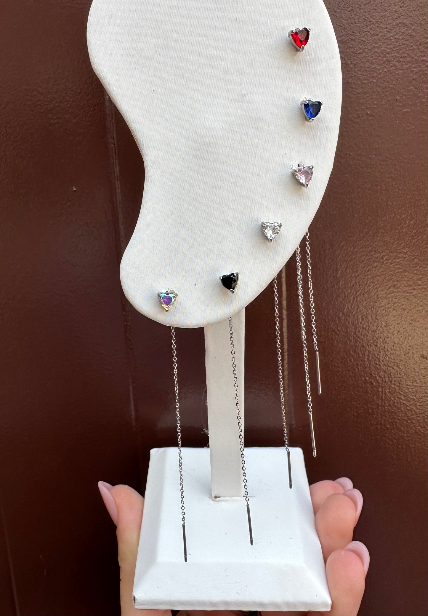 Mono-orecchini Niddle Heart