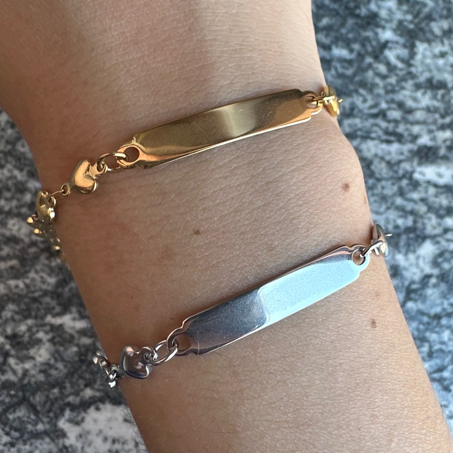Bracciale Babylove con piastrina