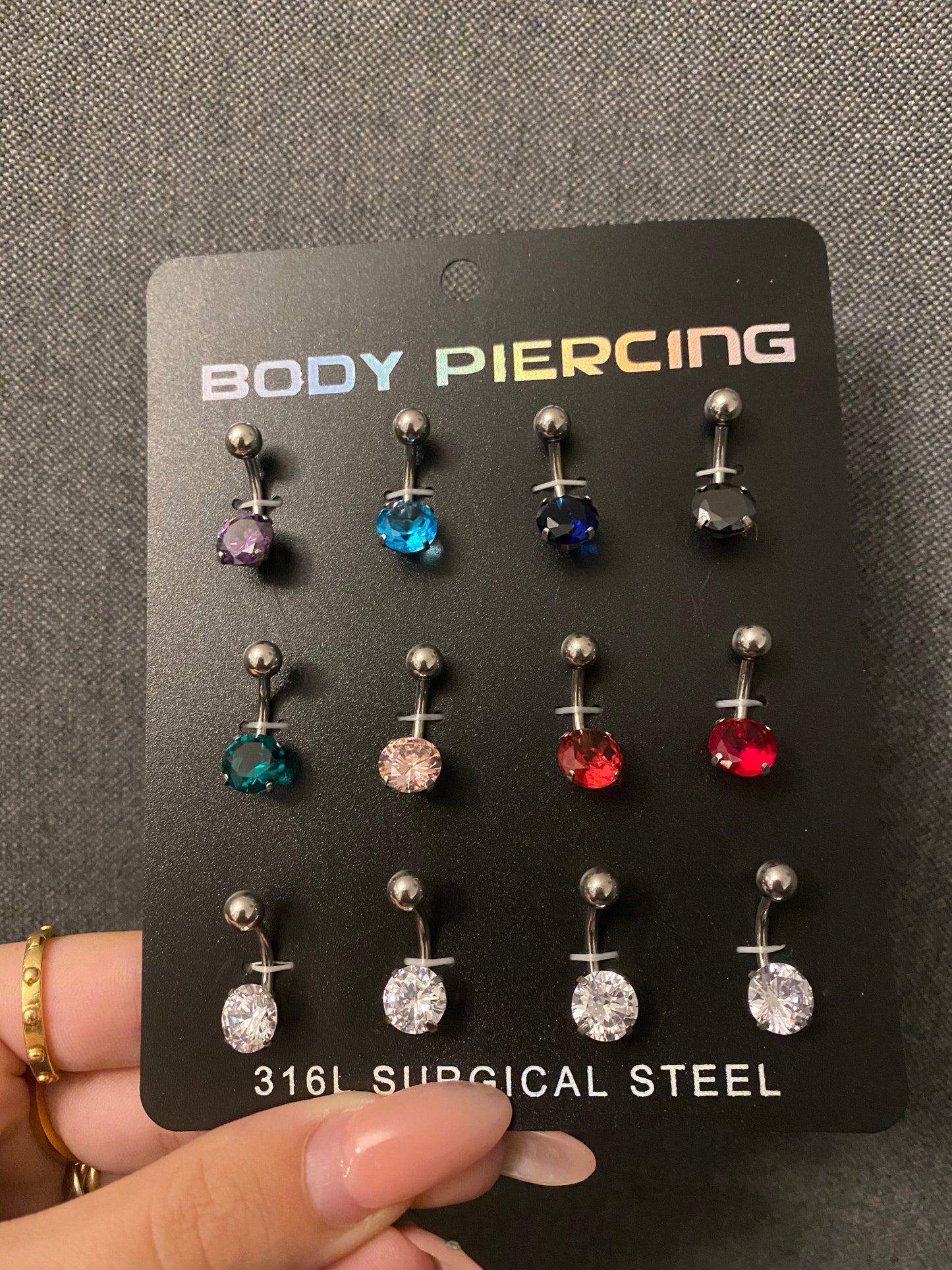 Piercing ombelico Shine