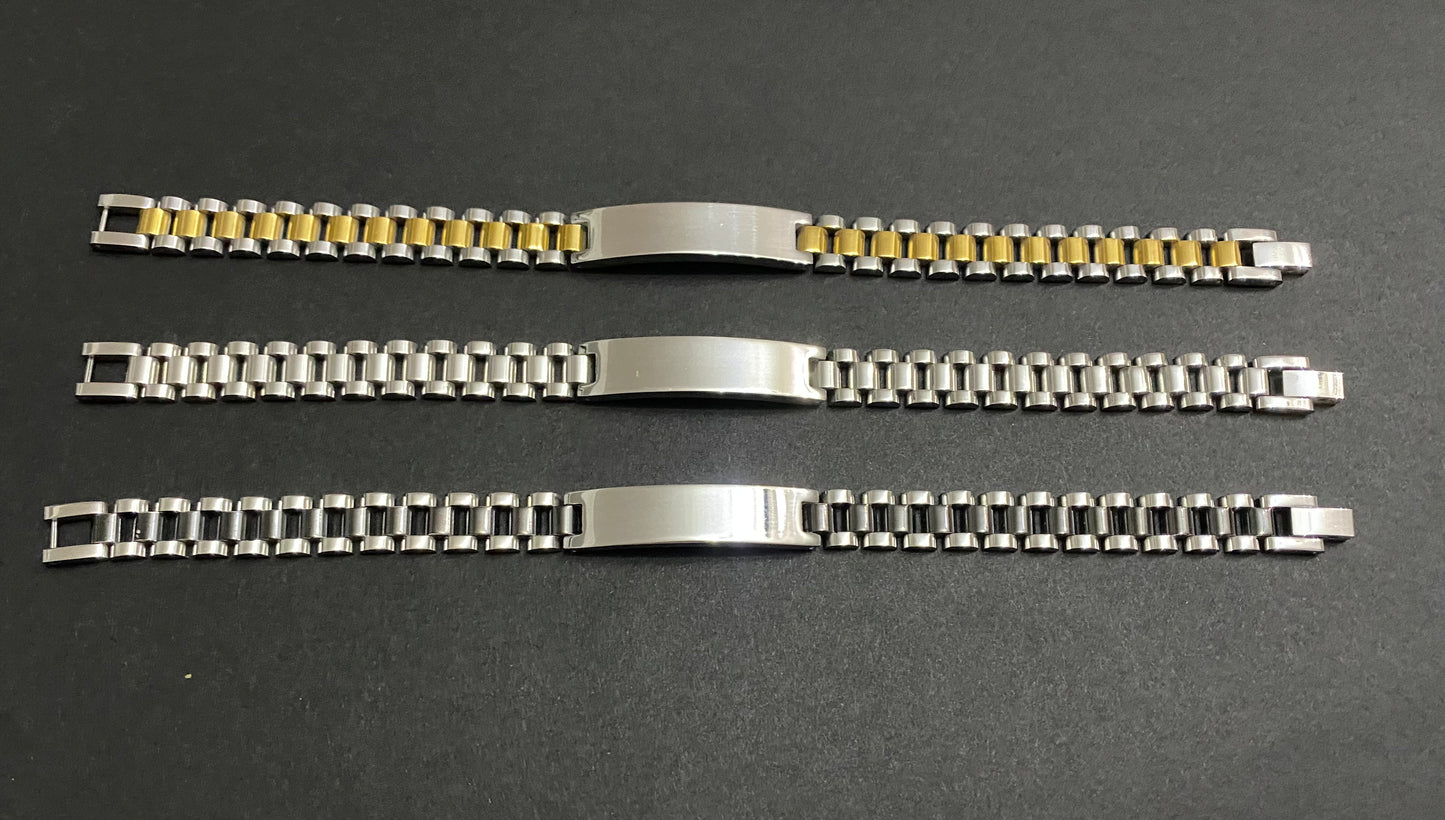 Bracciale King con piastrina