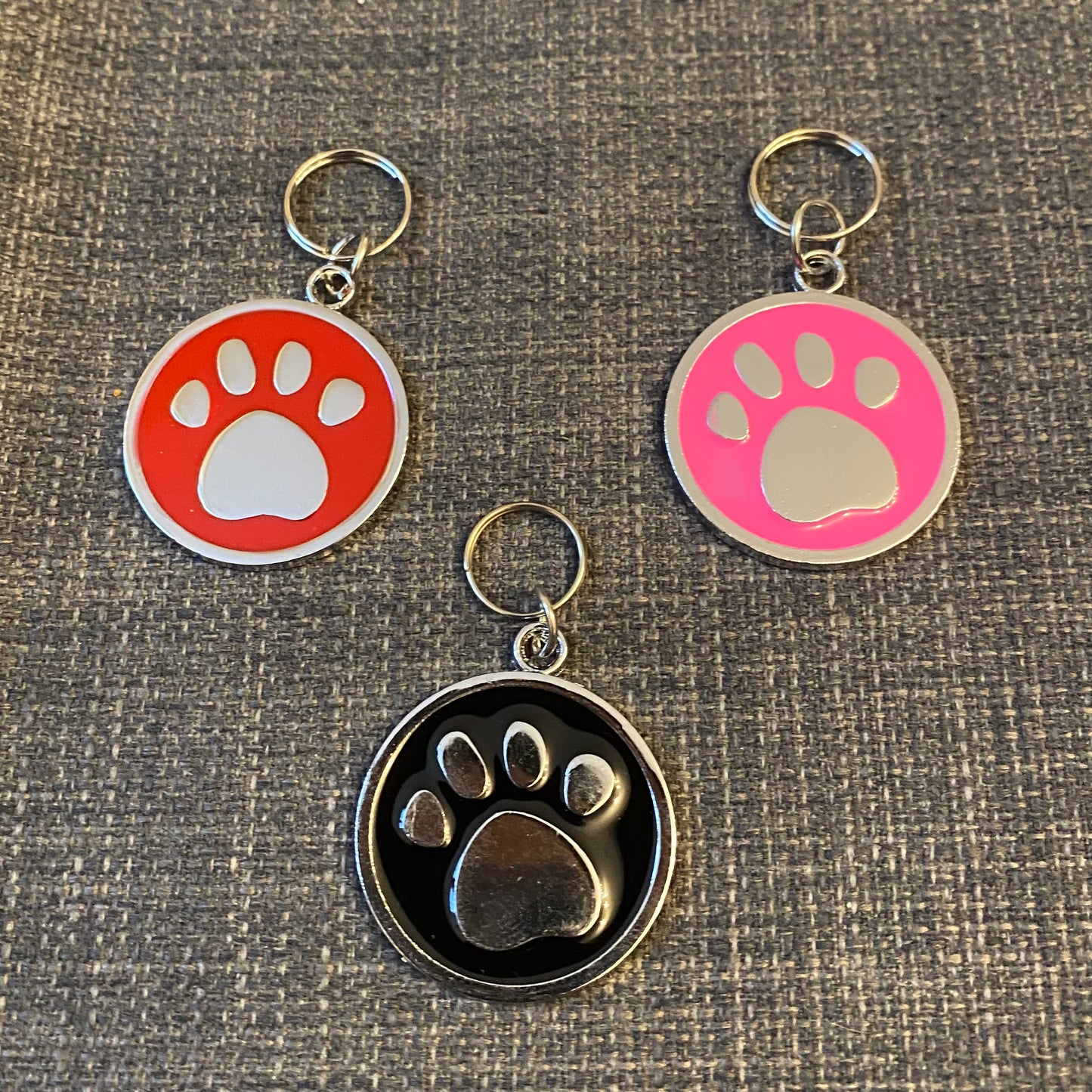 Medagliette per cani con zampetta