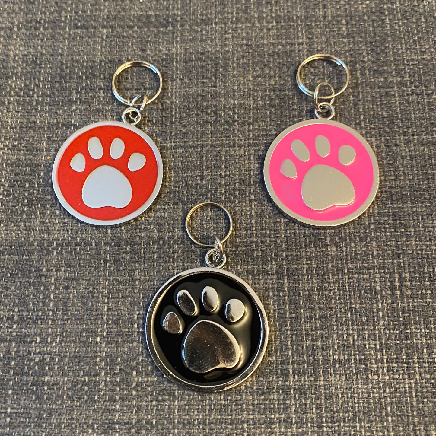 Medagliette per cani con zampetta
