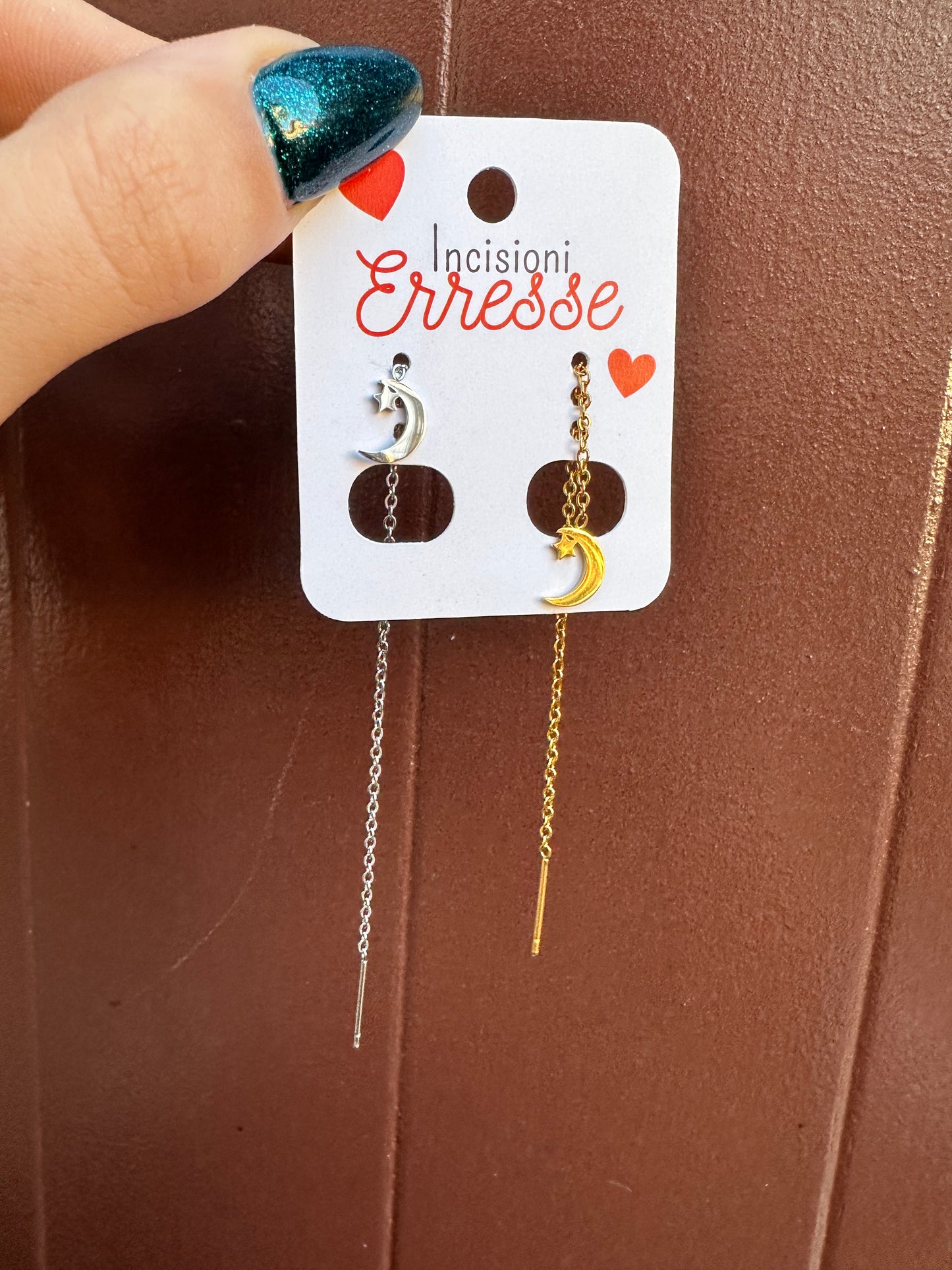 Mono-orecchini Niddle Stars (6 modelli)