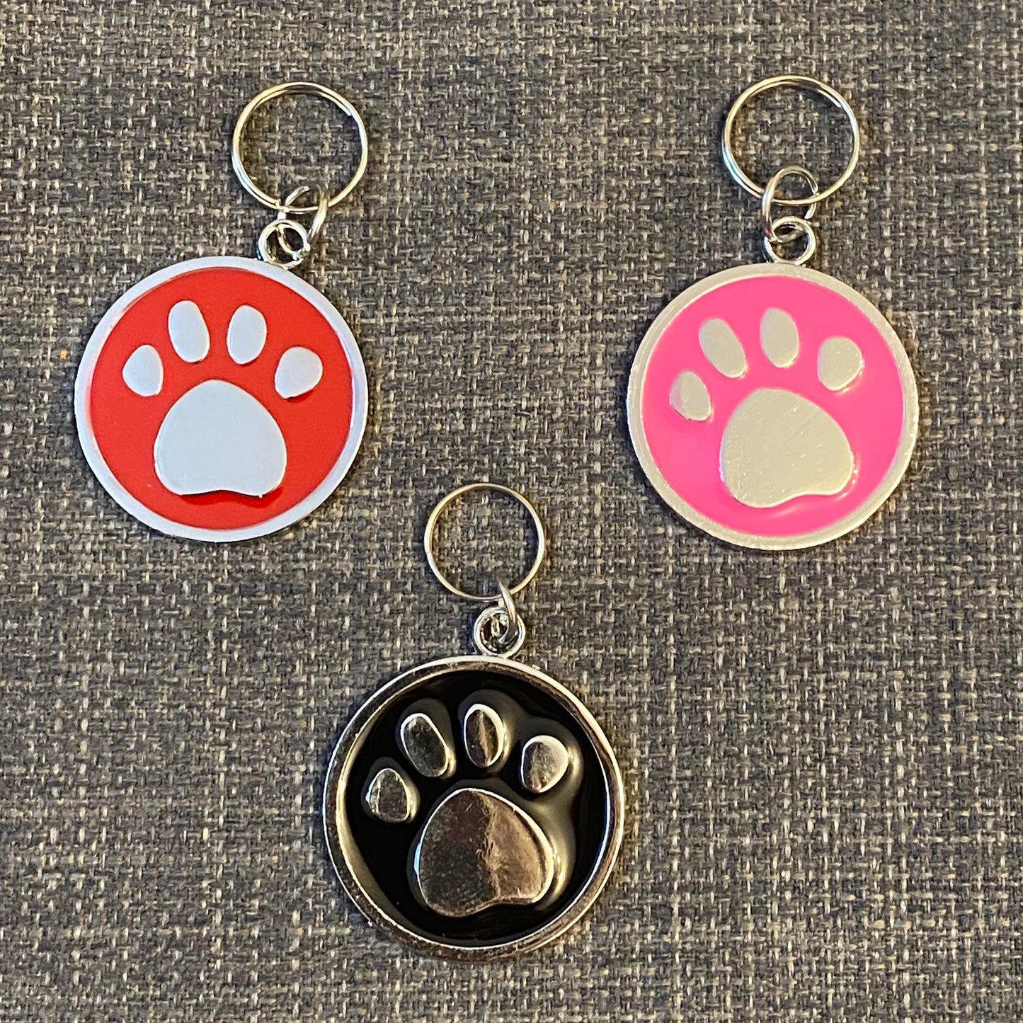 Medagliette per cani con zampetta