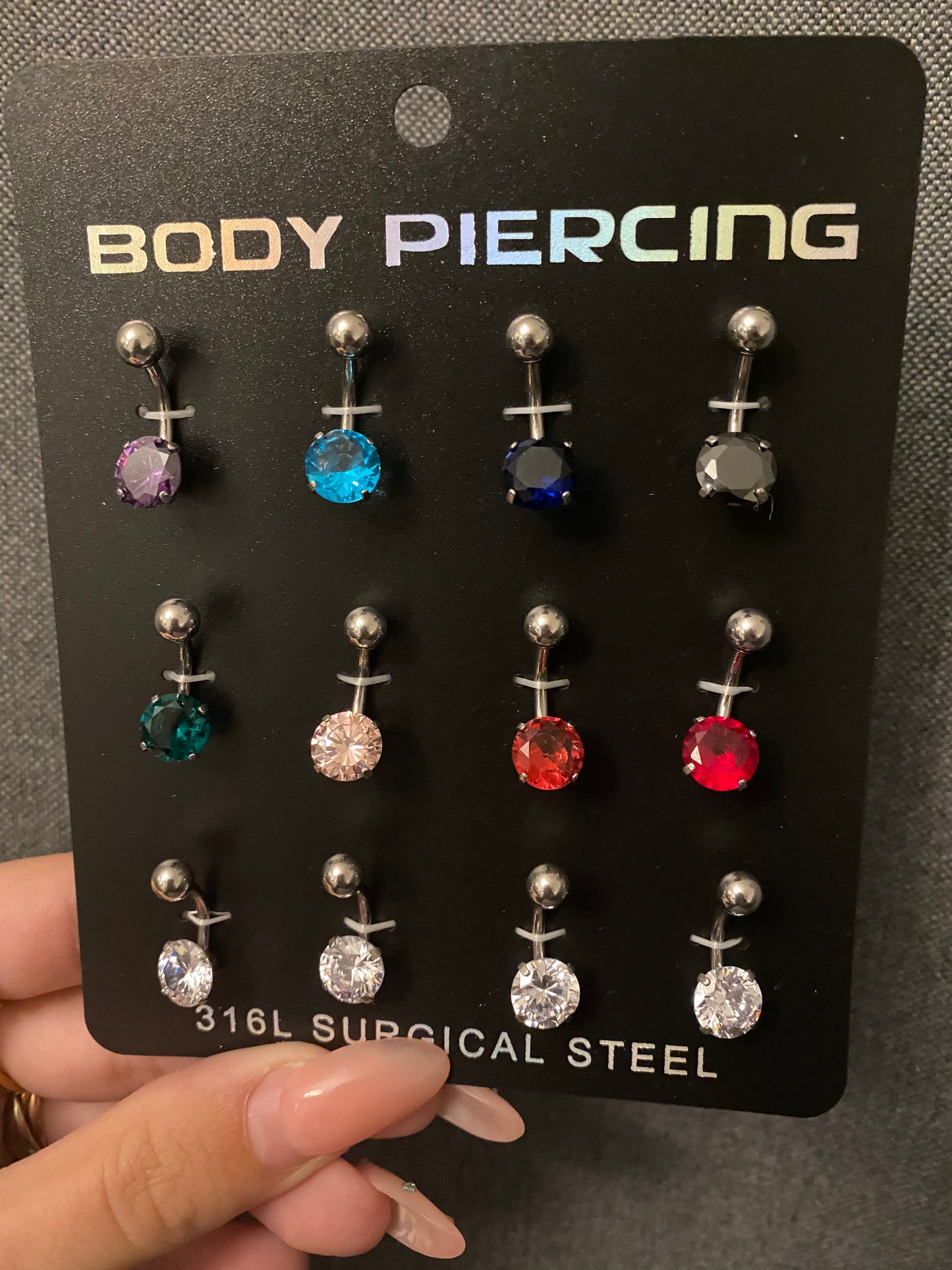 Piercing ombelico Shine