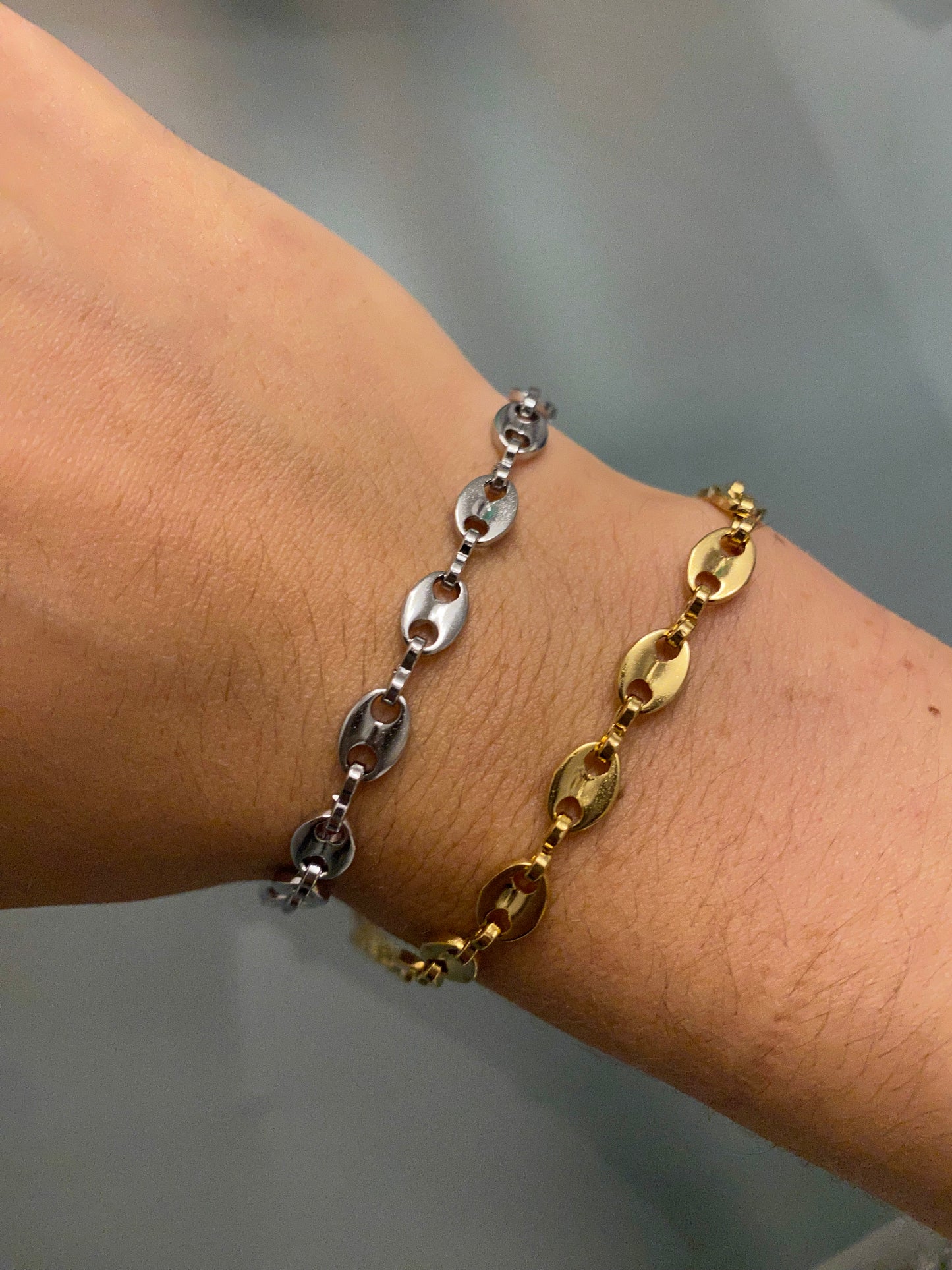 Bracciale catena maglia marinara