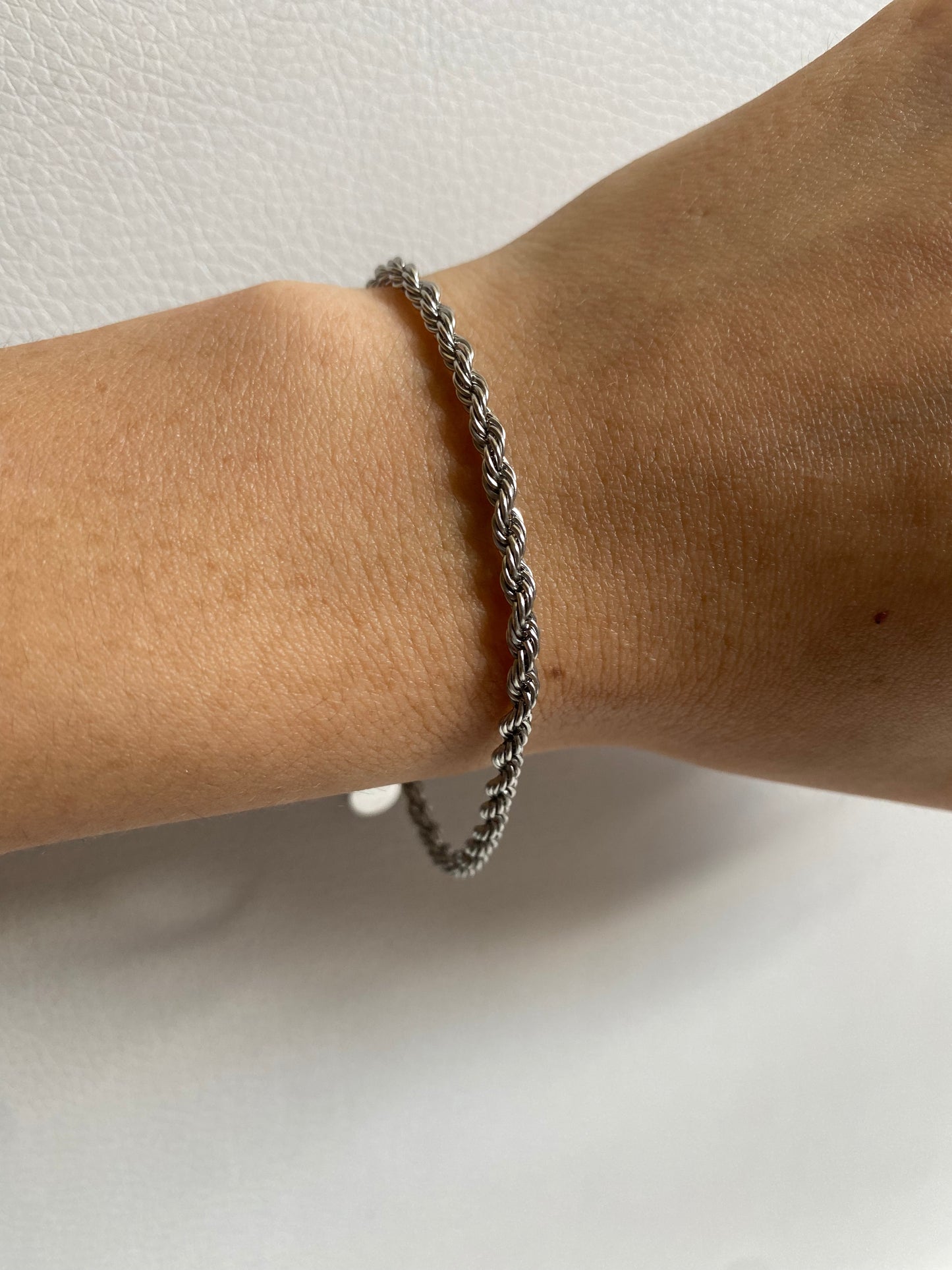 Bracciale catena a corda