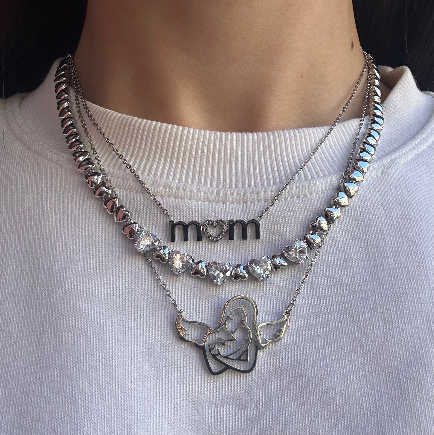 Collana Angel Mom