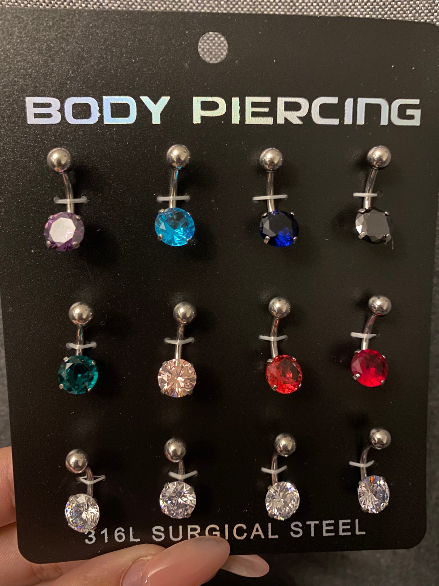 Piercing ombelico Shine