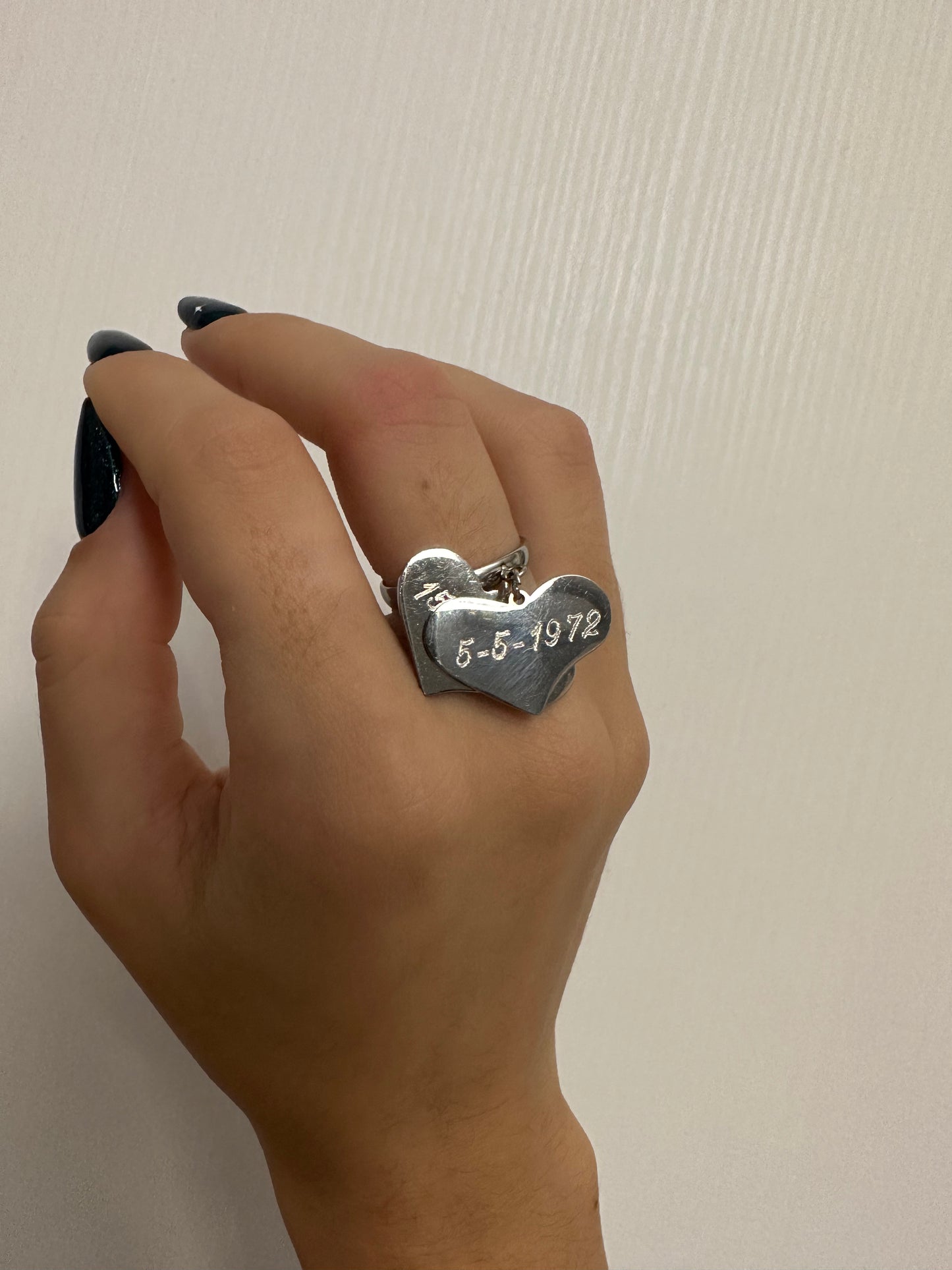 Anello Pendant cuori (2 modelli)