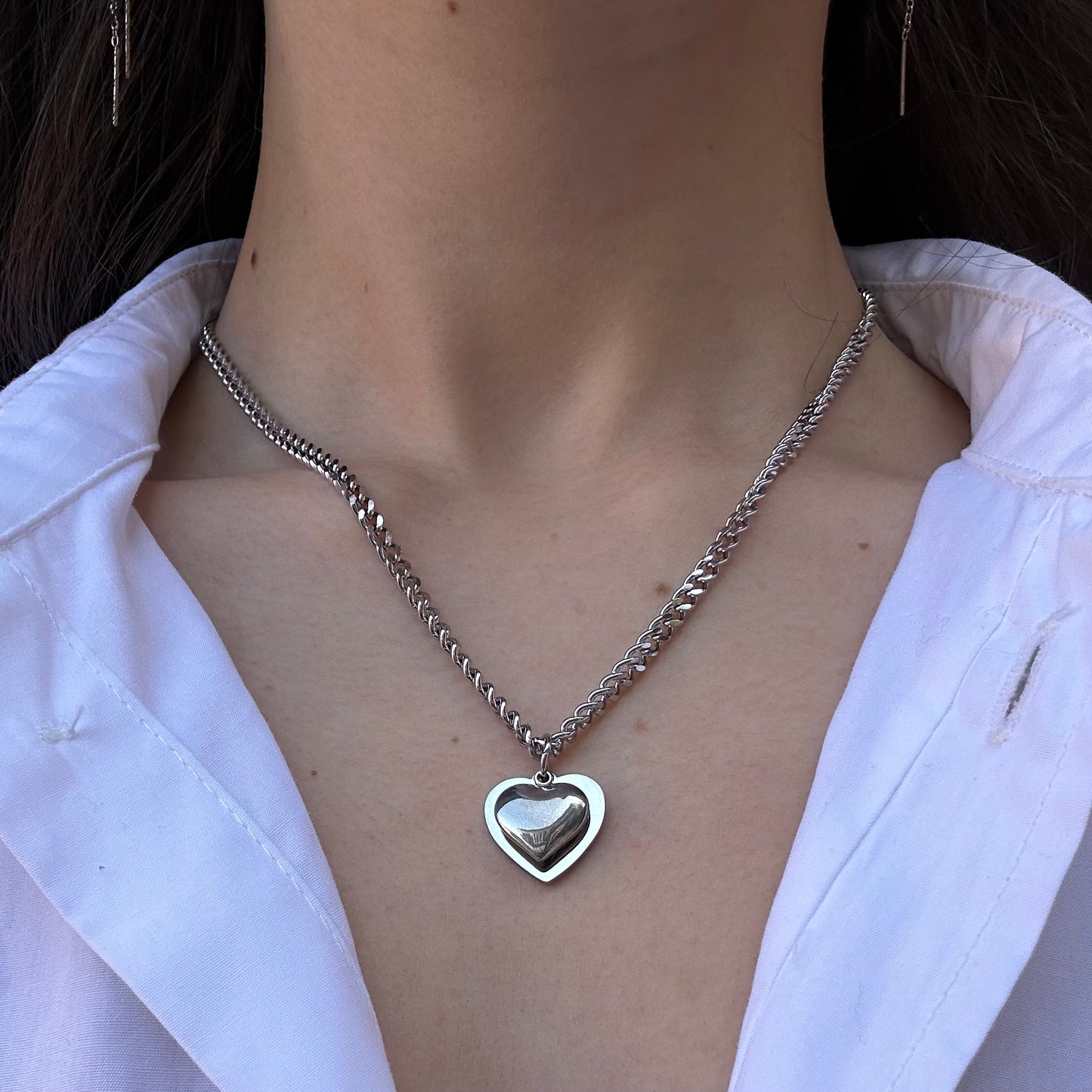 Collana Doppio cuore