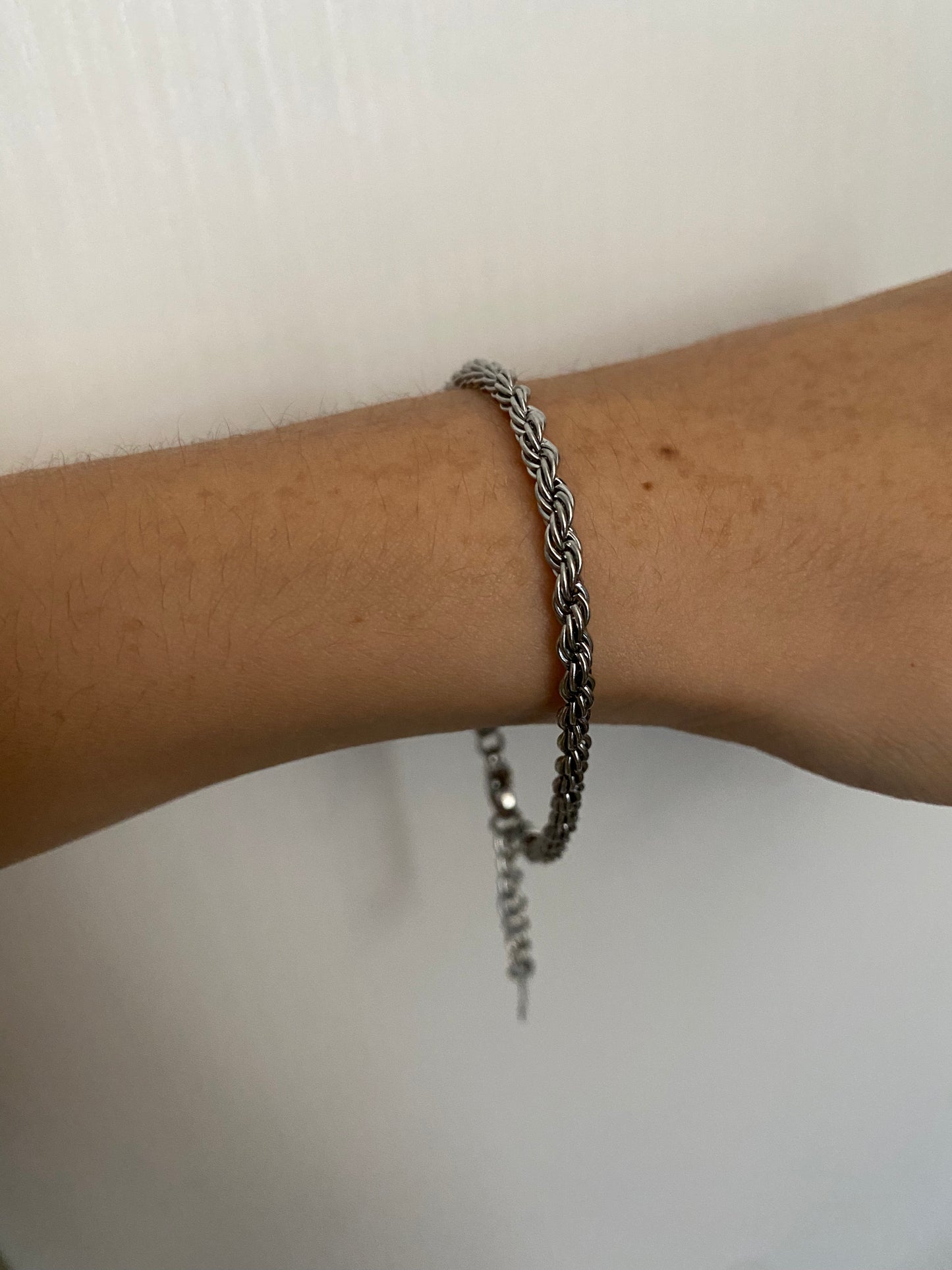 Bracciale catena a corda