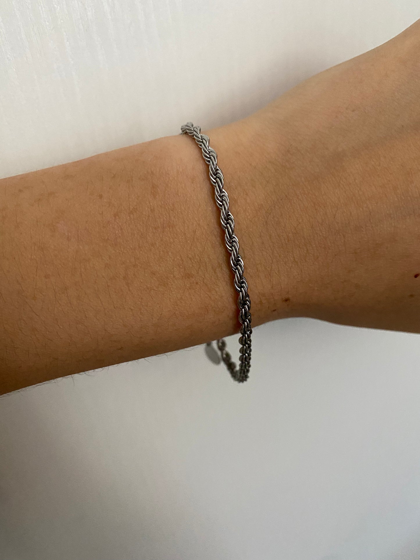 Bracciale catena a corda