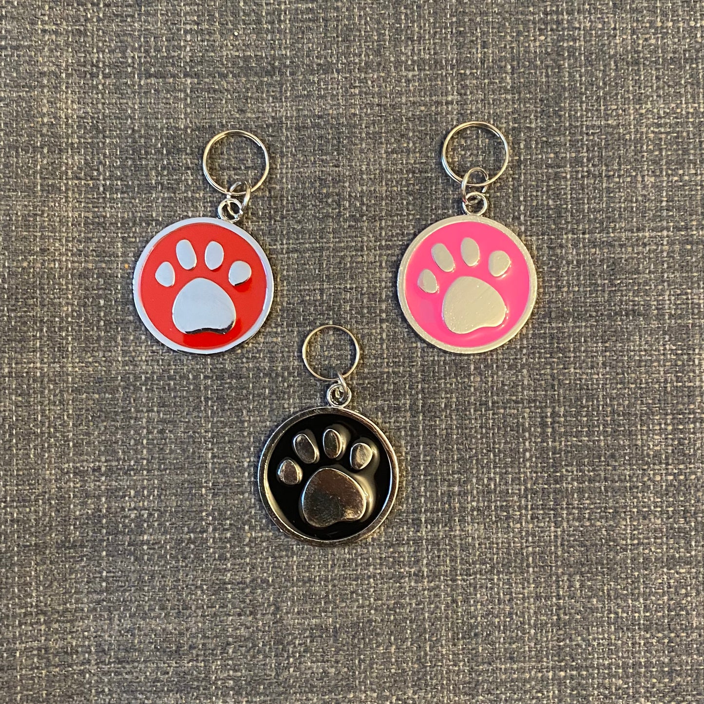 Medagliette per cani con zampetta