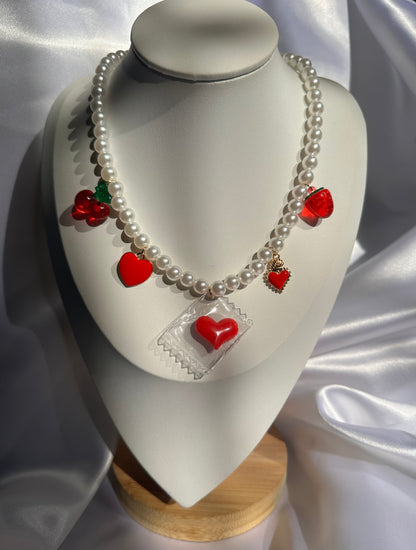 Collana Red Passion