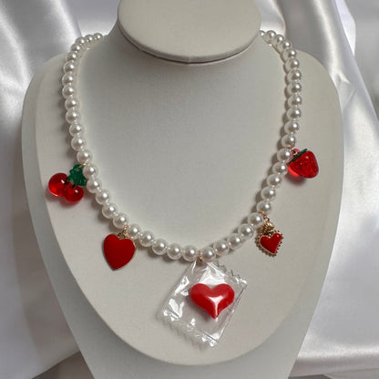 Collana Red Passion