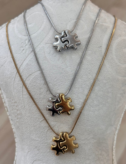 Collana Puzzle Chunky