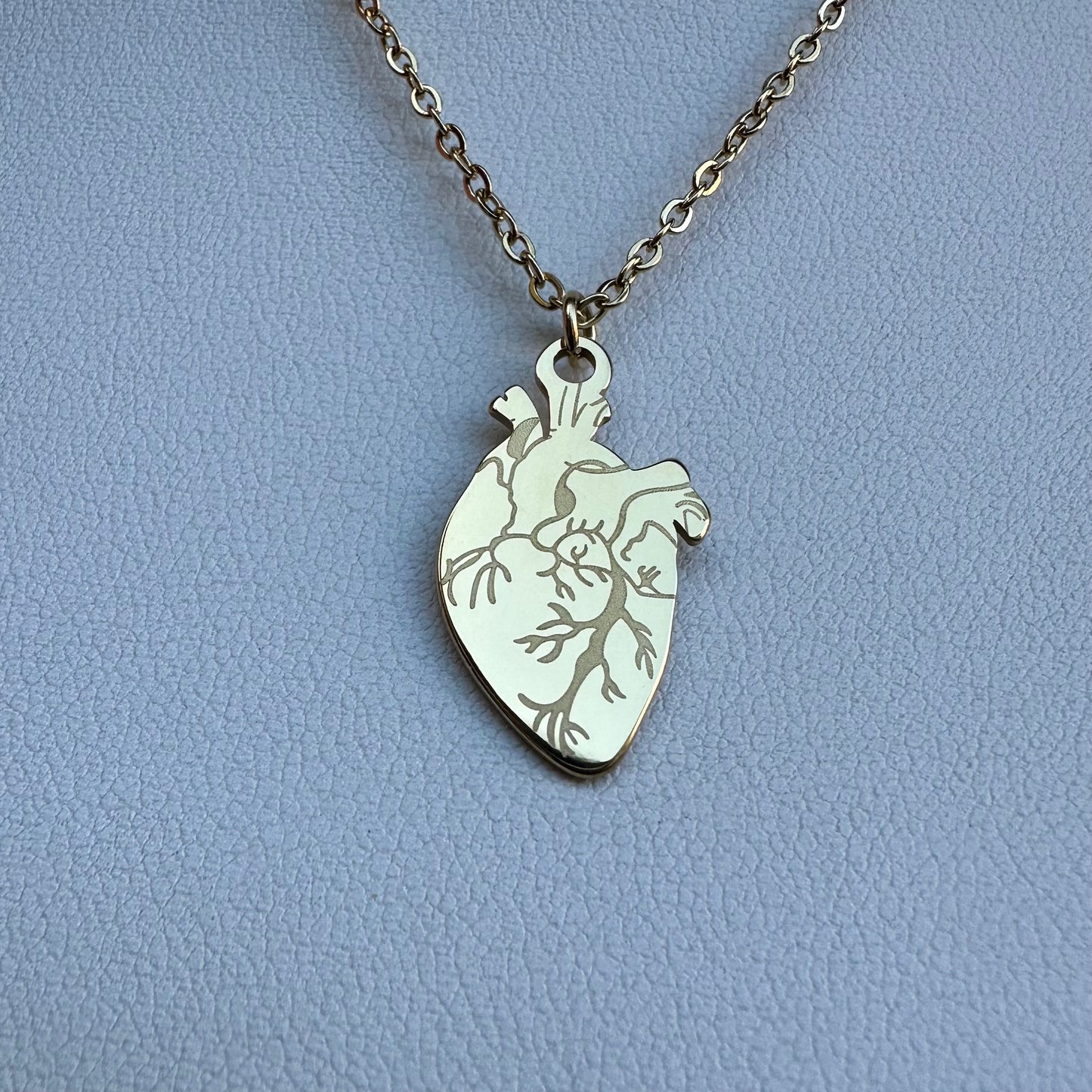 Collana Cuore anatomico