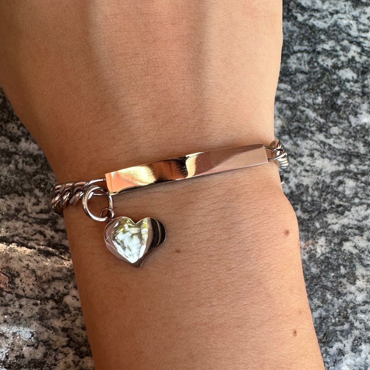 Bracciale Pendant Piastrina