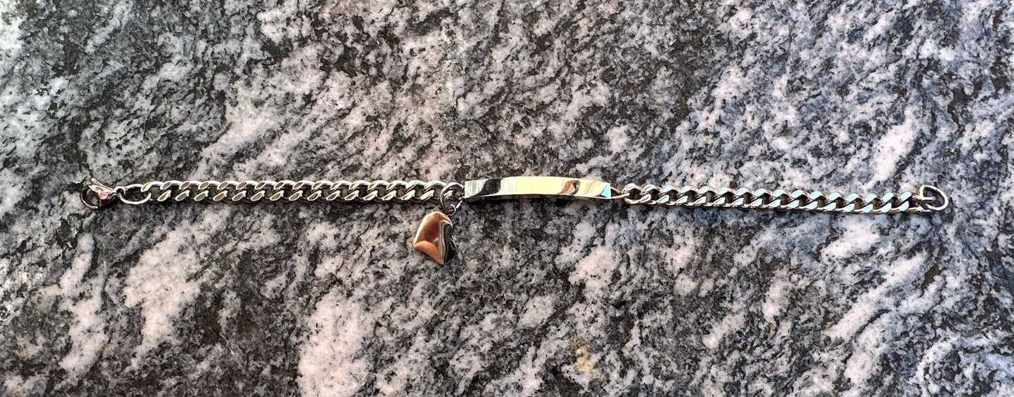 Bracciale Pendant Piastrina