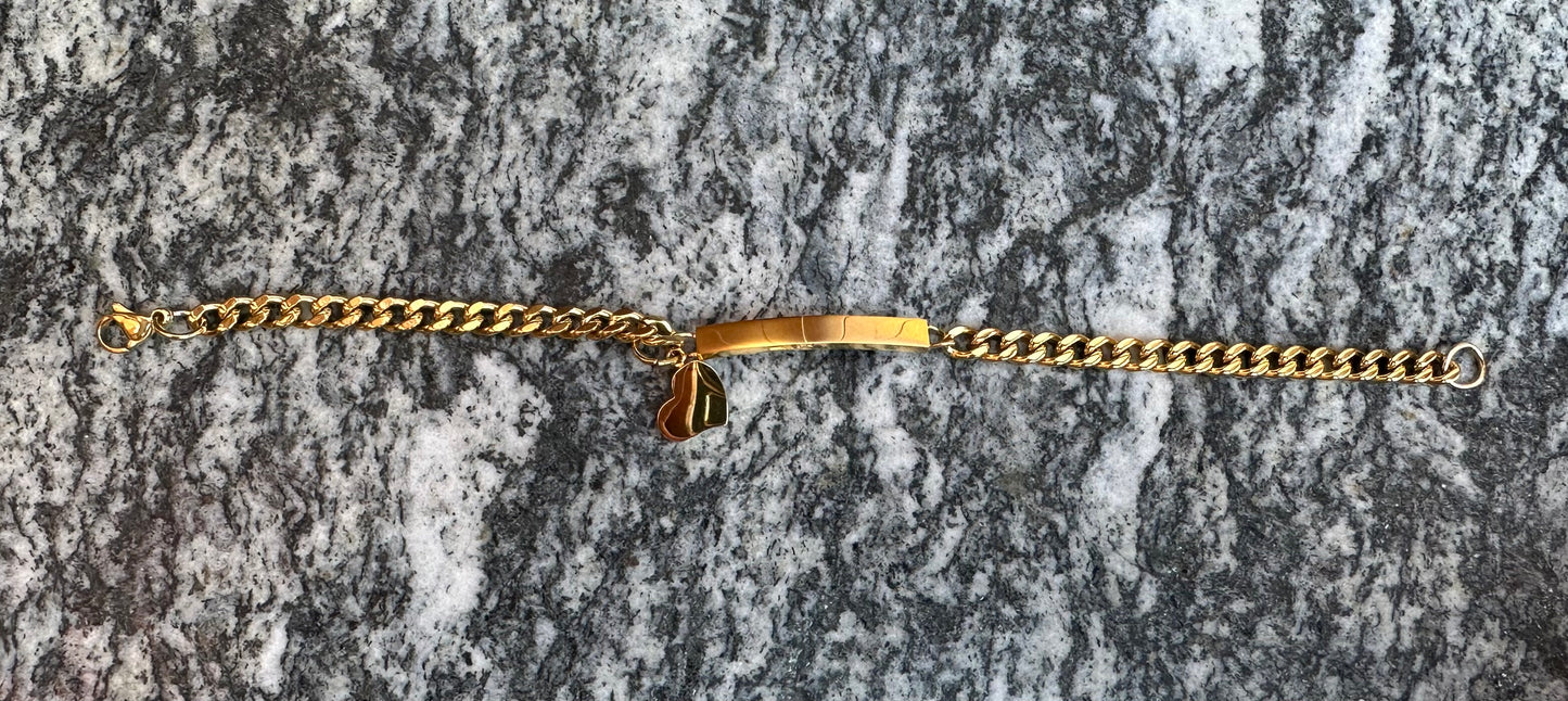 Bracciale Pendant Piastrina