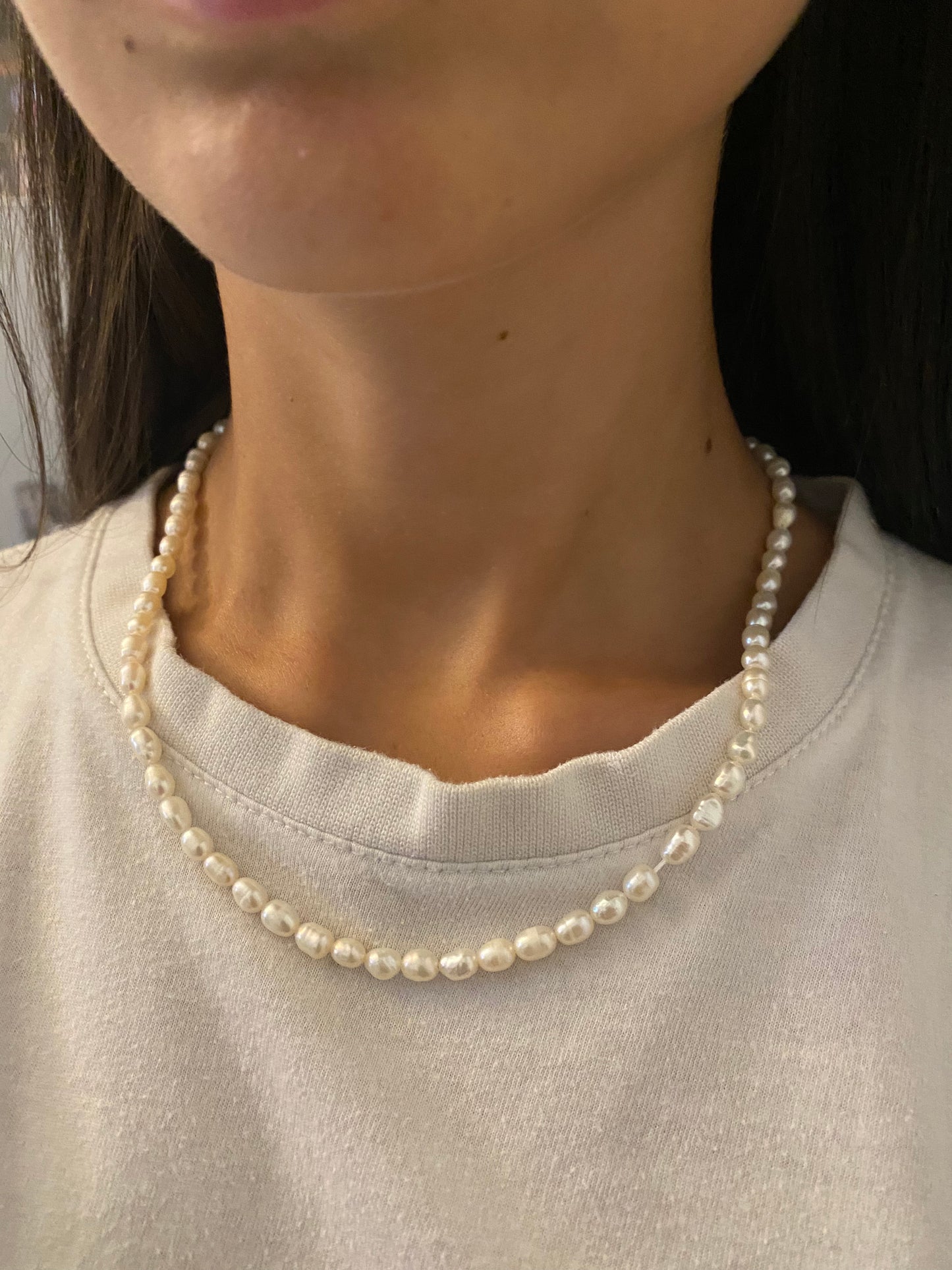 Collana Elizabeth con perle ovali