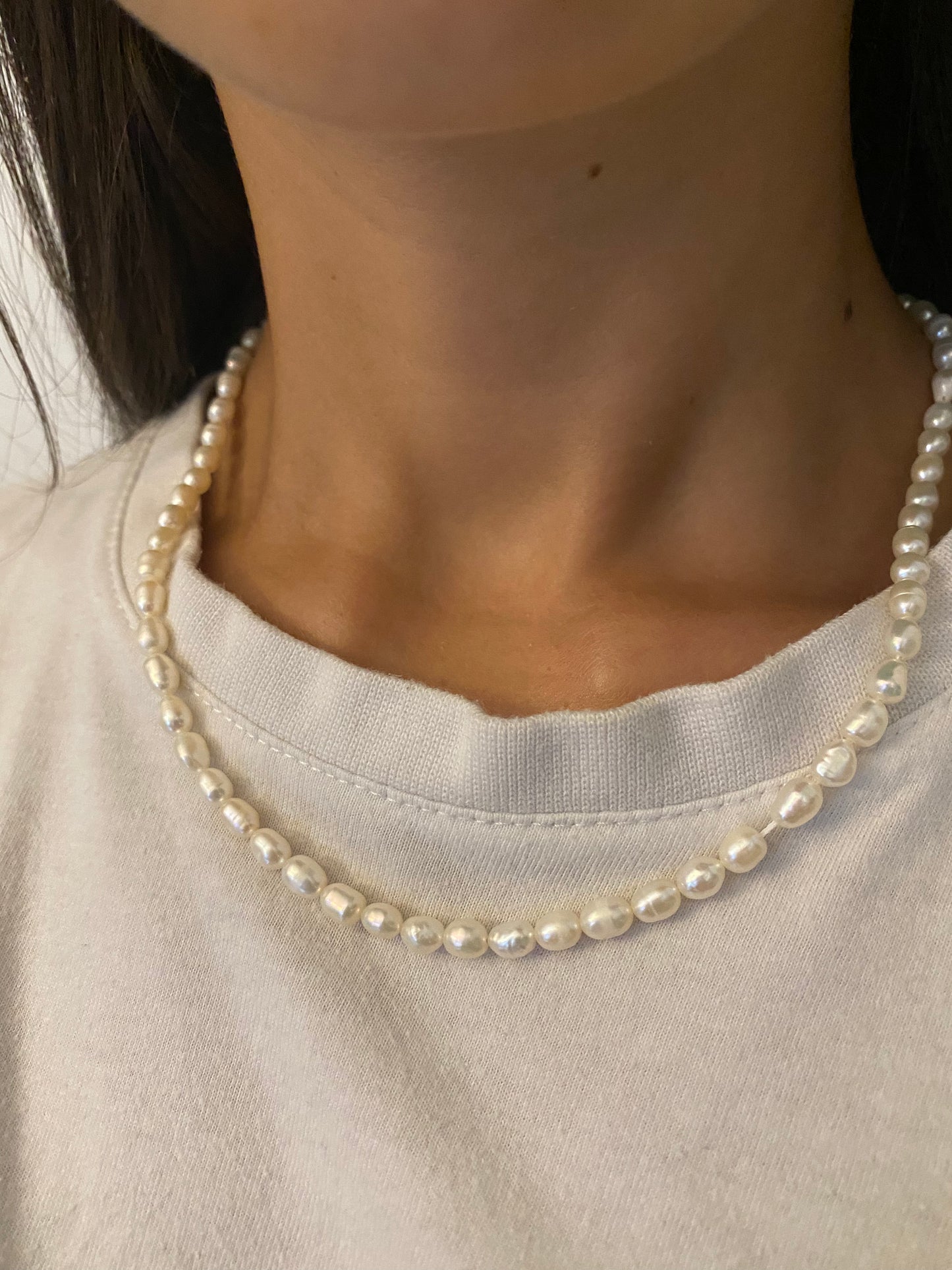 Collana Elizabeth con perle ovali