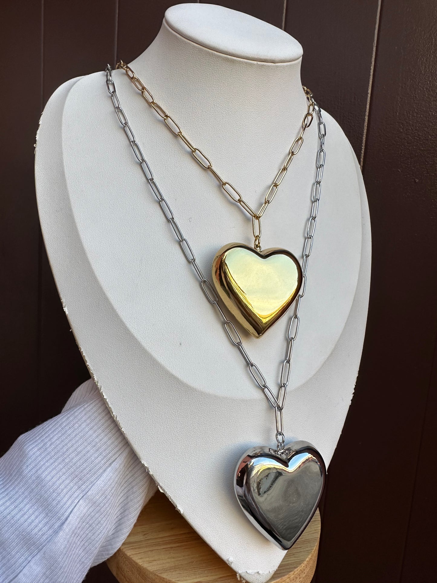 Collana Big Heart extra