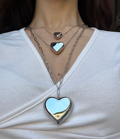 Collana Big Heart extra