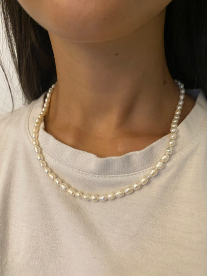 Collana Elizabeth con perle ovali