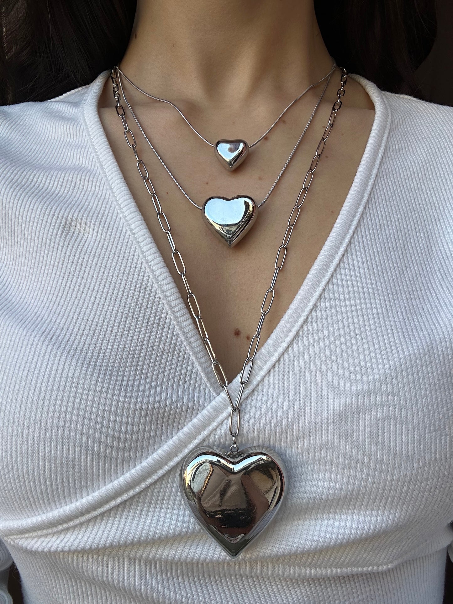 Collana Big Heart extra