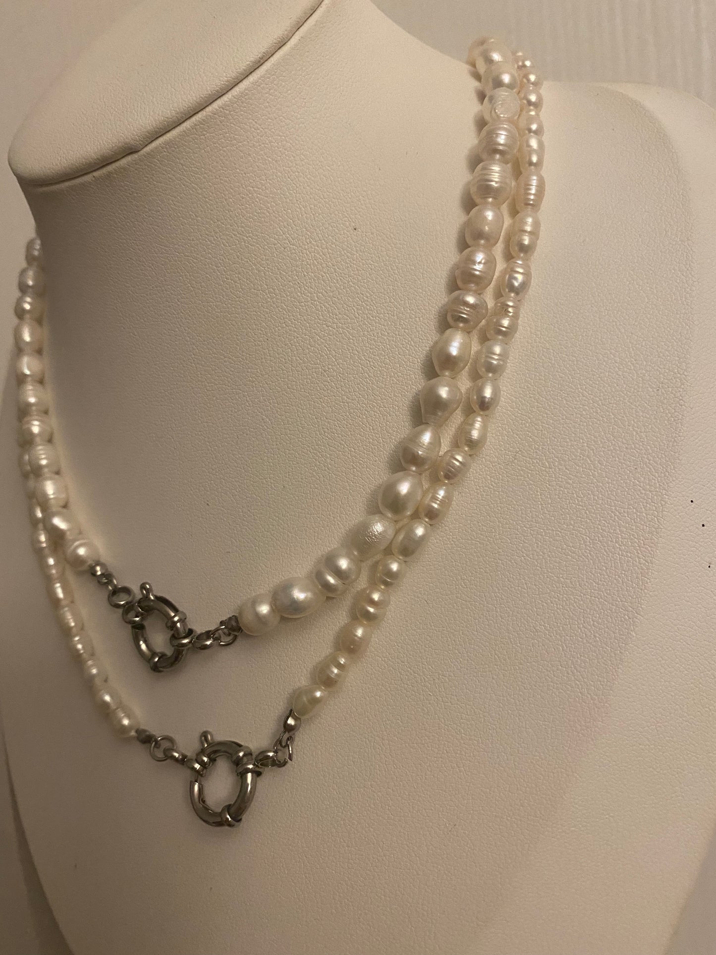 Collana Elizabeth con perle ovali