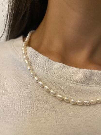 Collana Elizabeth con perle ovali