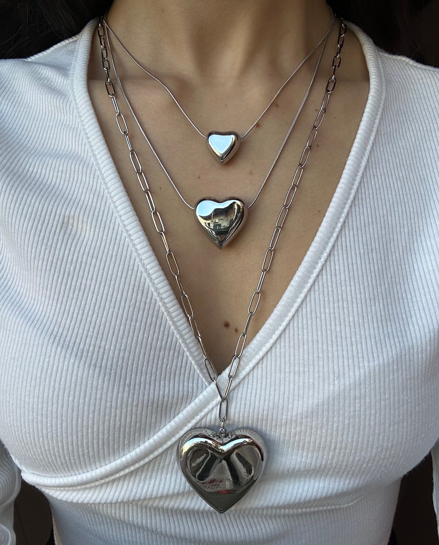 Collana Big Heart extra