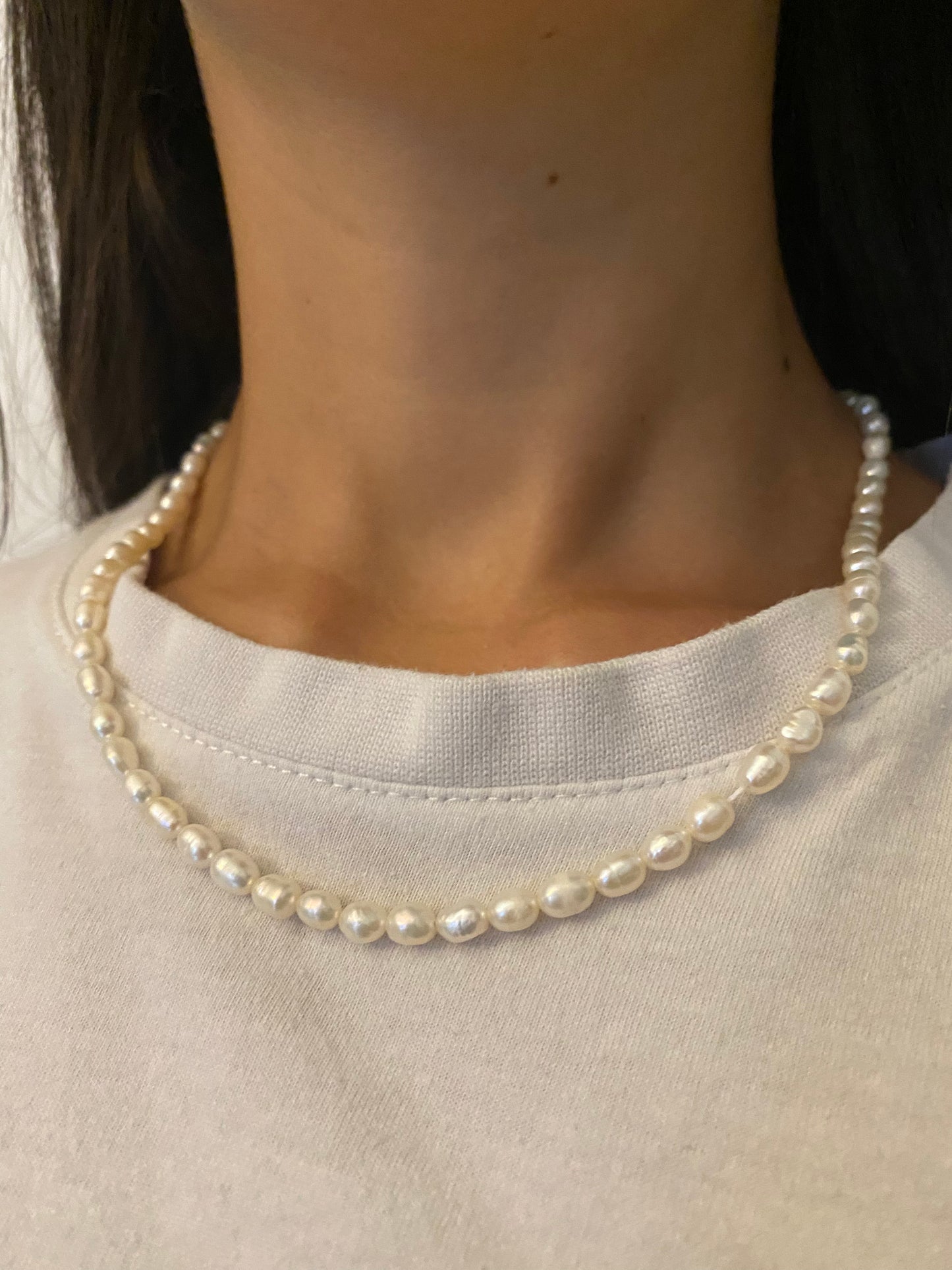 Collana Elizabeth con perle ovali